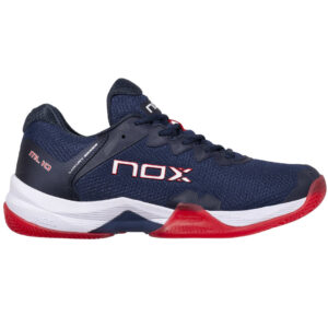 Nox pantofi de padel ML10 HEXA Albastru marin/Rosu